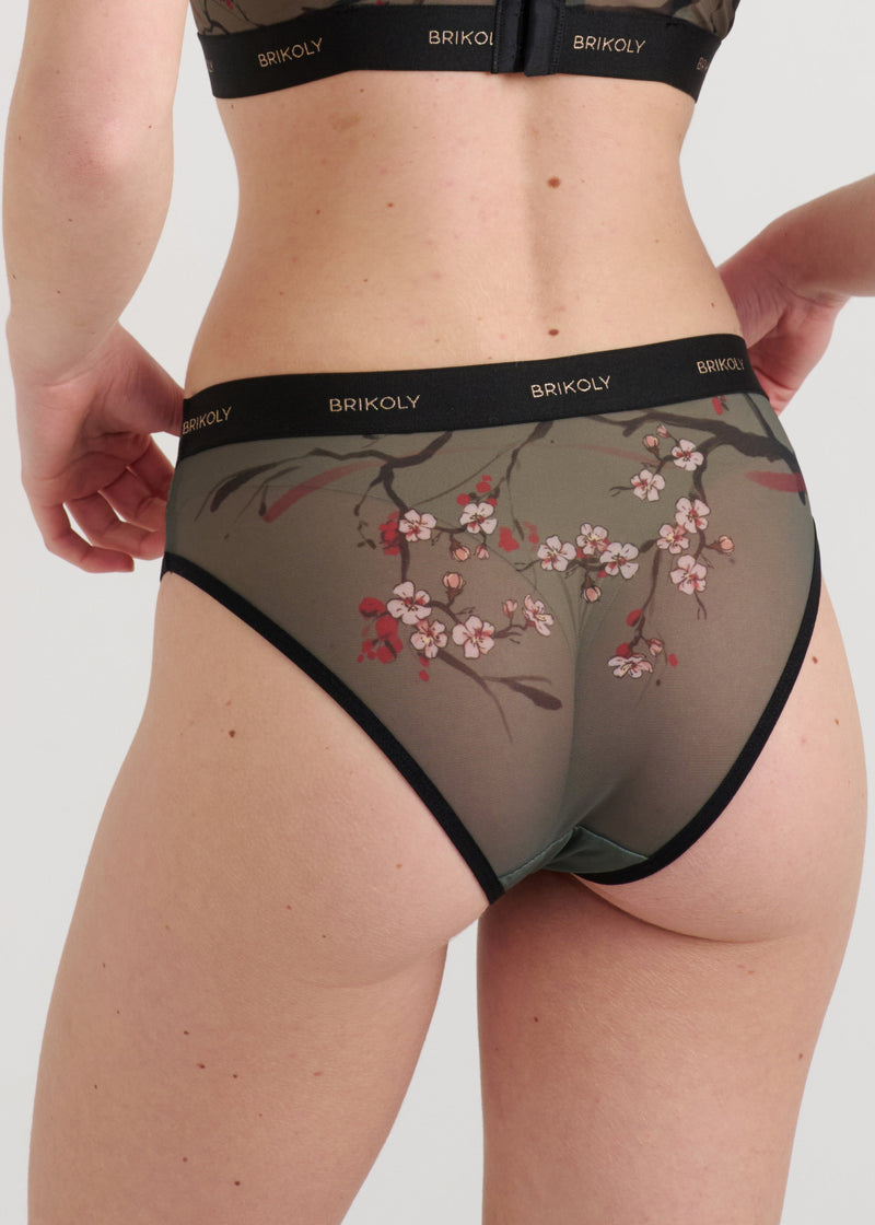 Moon Briefs for Women with Striking Artwork