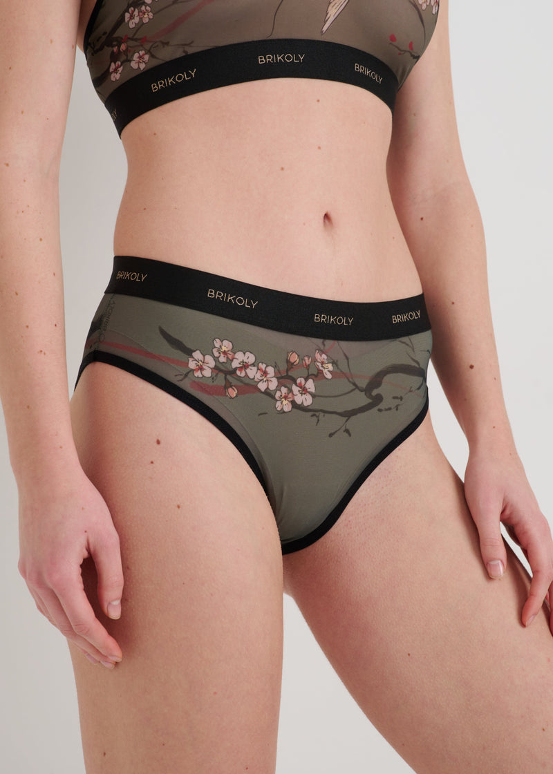 Moon Briefs for Women with Striking Artwork