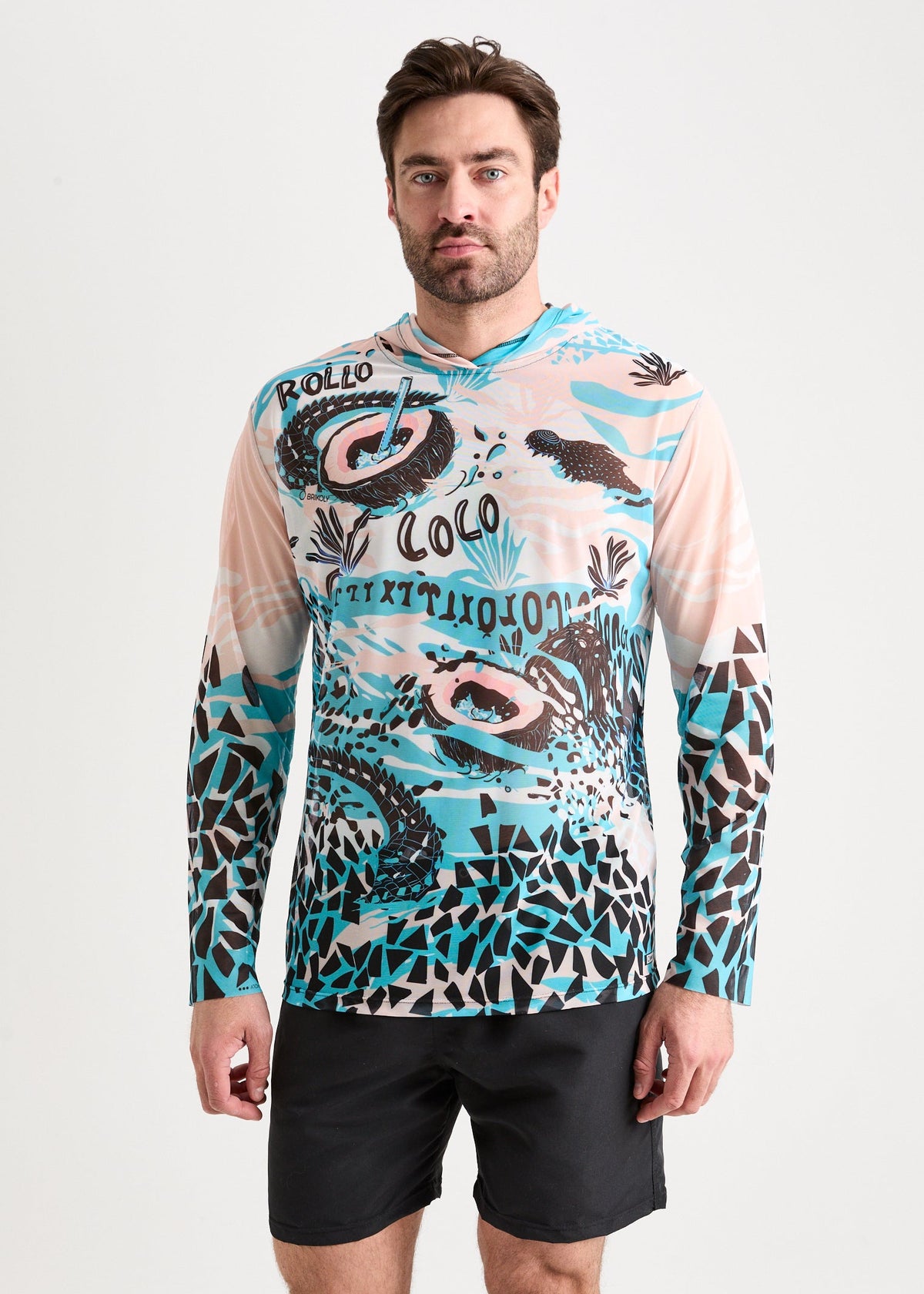 Coccoo Men's Mesh Rash Guard – SPF 50 Long Sleeve Swim Shirt (на проверку) - BRIKOLY