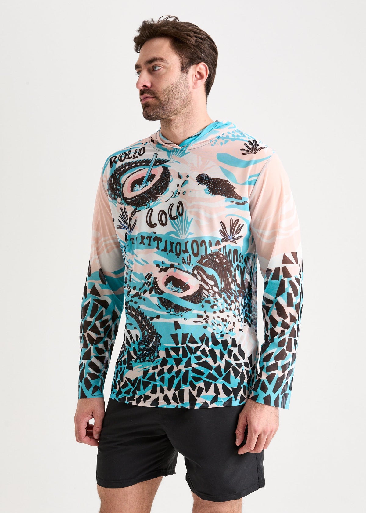 Coccoo Men's Mesh Rash Guard – SPF 50 Long Sleeve Swim Shirt (на проверку) - BRIKOLY
