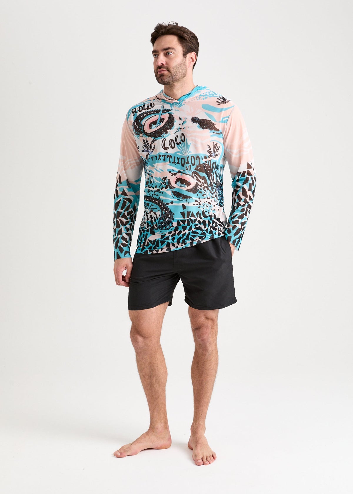 Coccoo Men's Mesh Rash Guard – SPF 50 Long Sleeve Swim Shirt (на проверку) - BRIKOLY