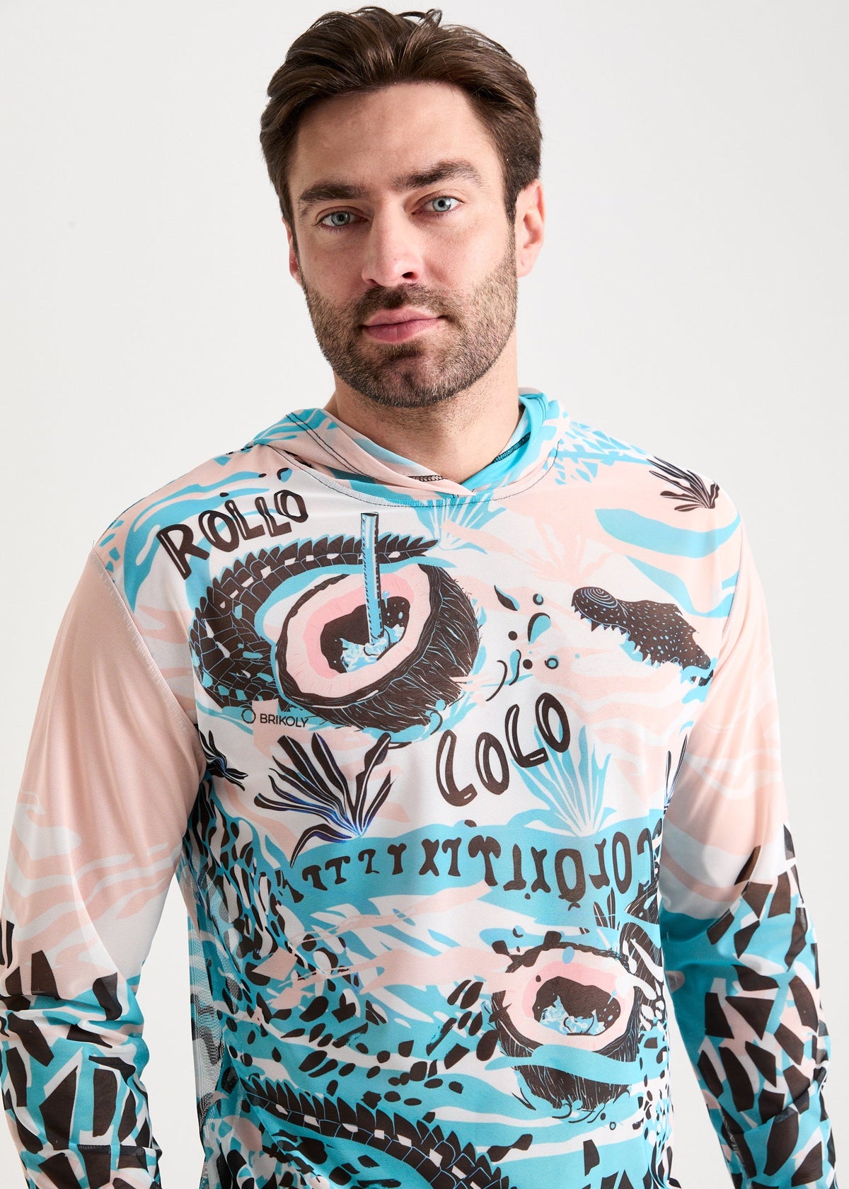 Coccoo Men's Mesh Rash Guard – SPF 50 Long Sleeve Swim Shirt (на проверку) - BRIKOLY