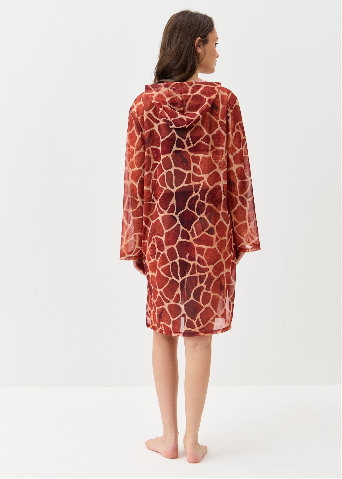 Girafee Mesh Beach Tunic for Women – Lightweight UV Cover-Up with Exclusive Design - BRIKOLY