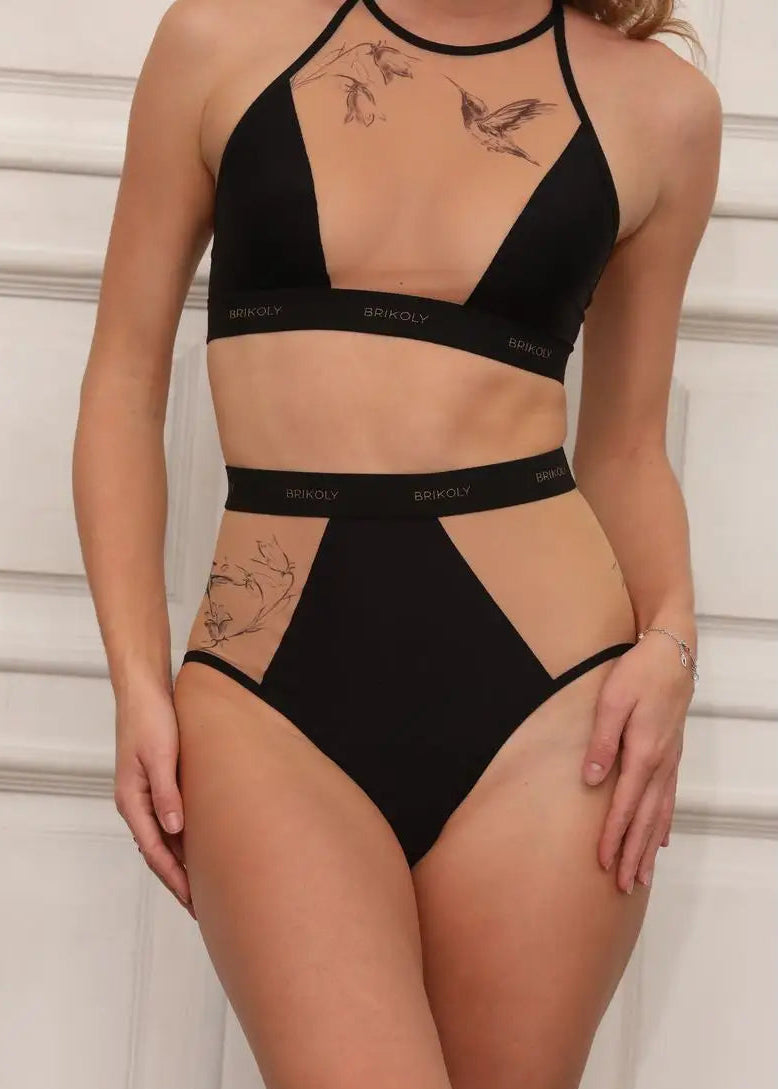 Hammingbird Collagen Mesh Top for Women - BRIKOLY