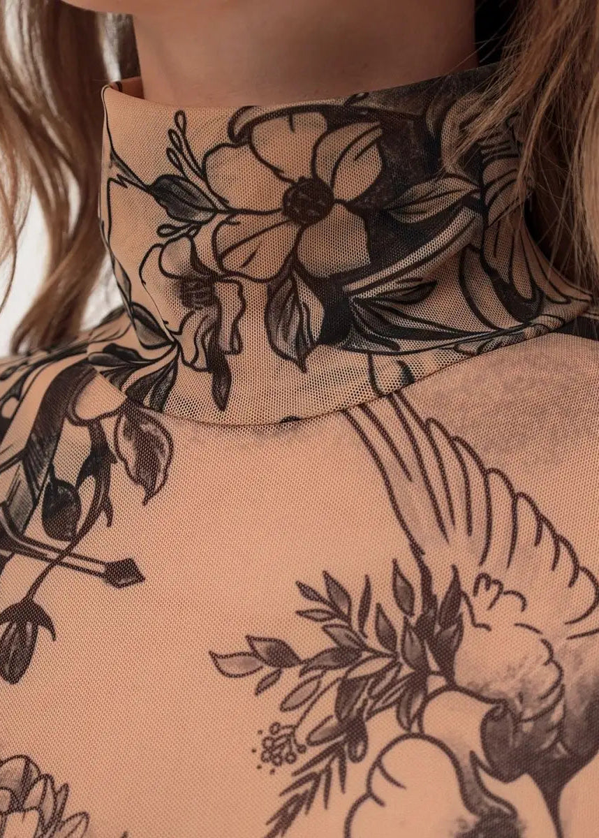 Antik Tattoo Jampsuit – Luxe Edition - BRIKOLY