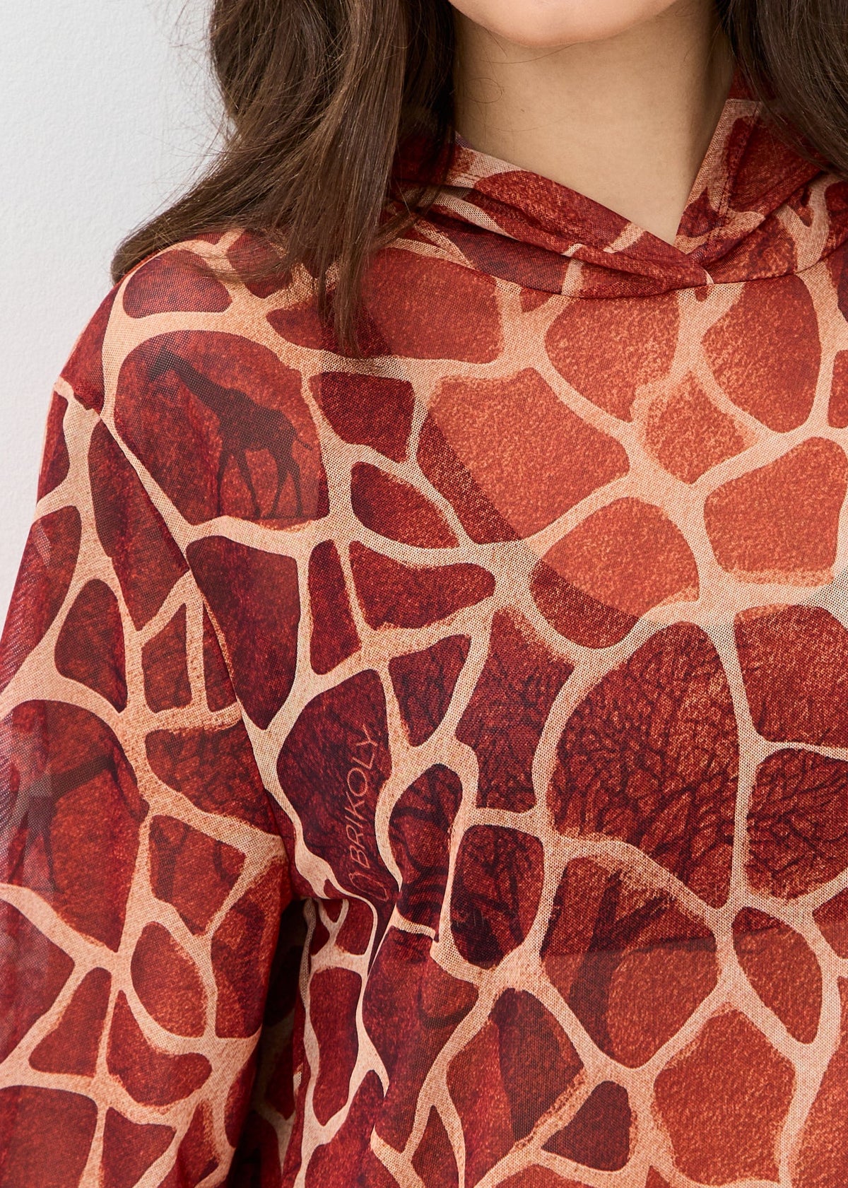 Girafee Mesh Beach Tunic for Women – Lightweight UV Cover-Up with Exclusive Design - BRIKOLY