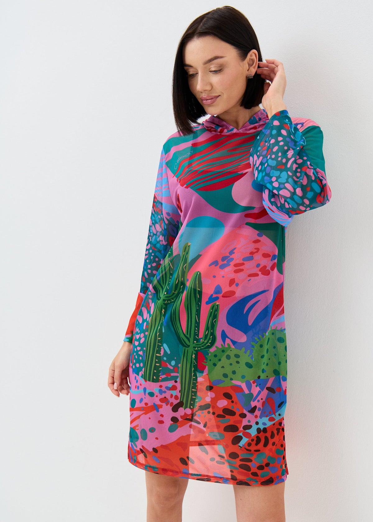 Jaguar Mesh Beach Tunic for Women – Lightweight UV Cover-Up with Exclusive Design (на проверку) - BRIKOLY