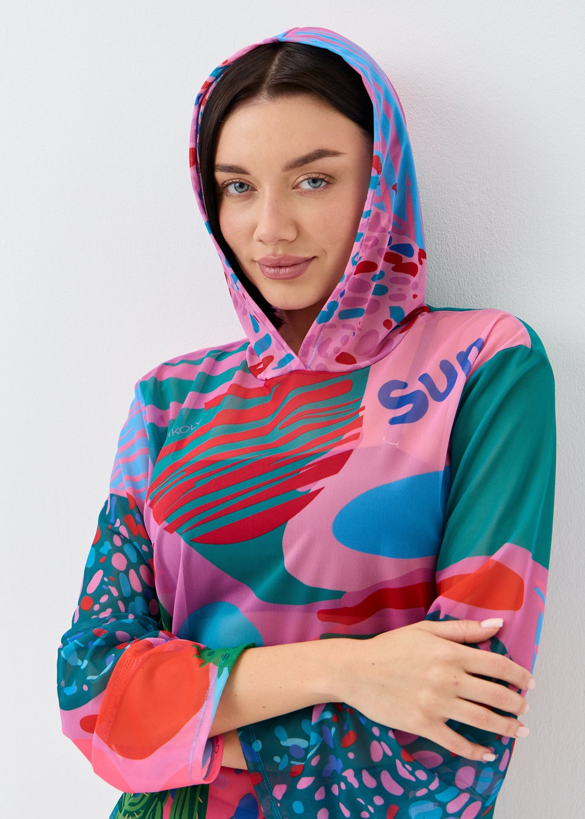 Jaguar Mesh Beach Tunic for Women – Lightweight UV Cover-Up with Exclusive Design (на проверку) - BRIKOLY
