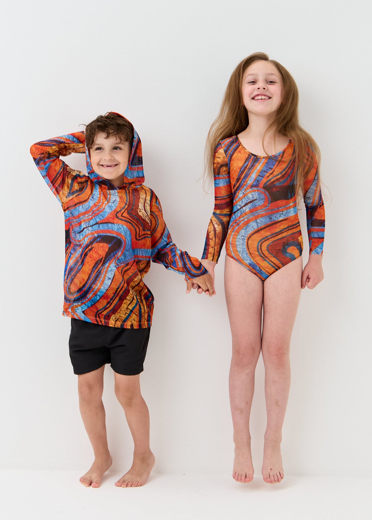 Africa Kids’ Smart Mesh Tunic - Sun-Safe "Full Family Look"