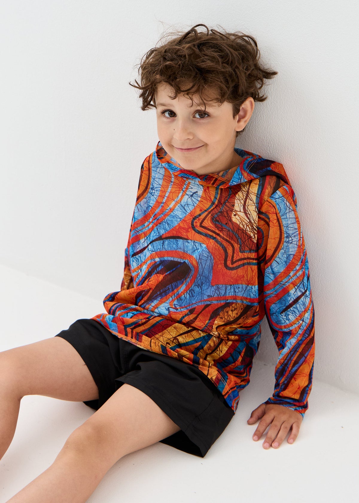 Africa Kids’ Smart Mesh Tunic - Sun-Safe "Full Family Look"
