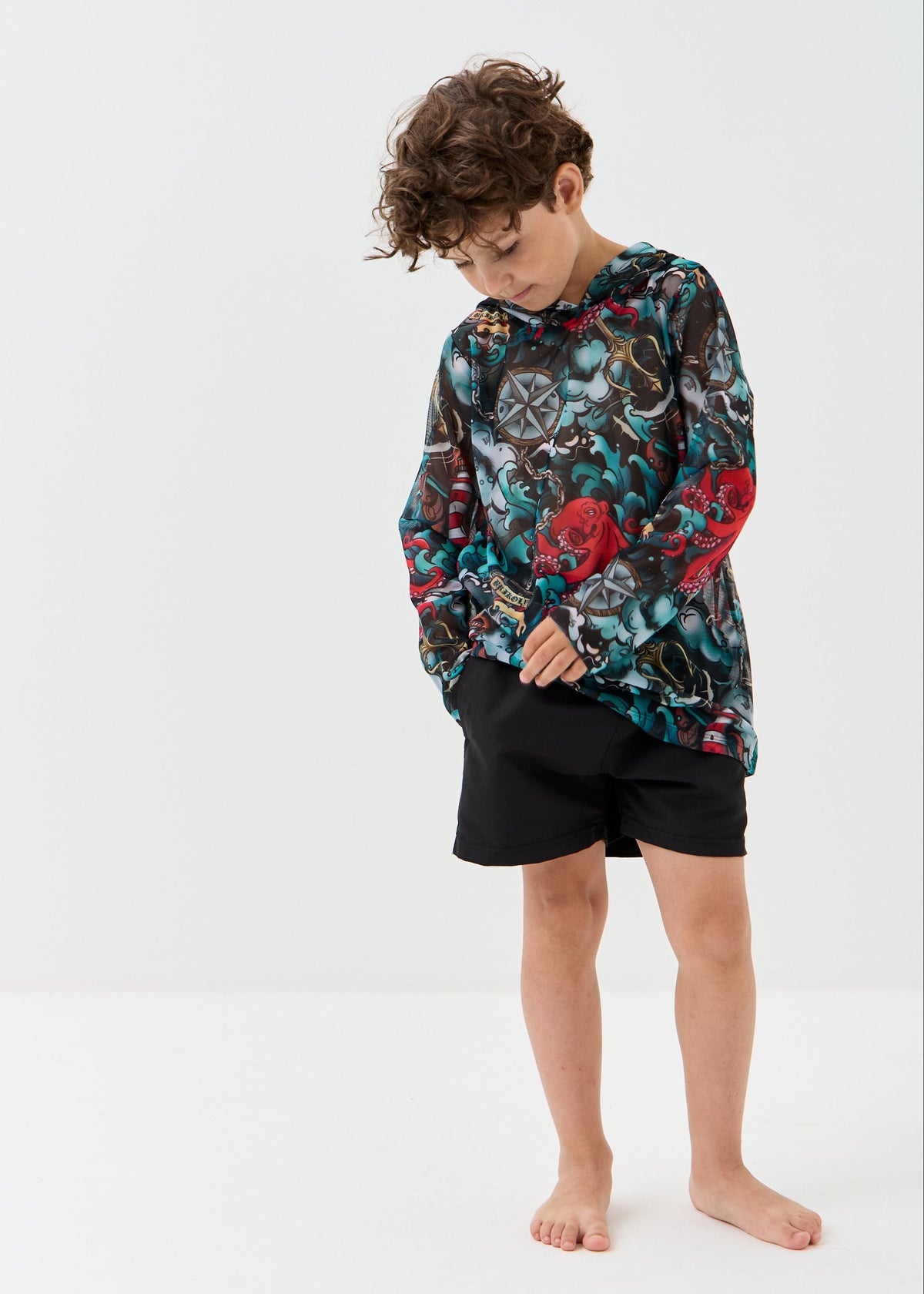 Octopus-2 Kids’ Smart Mesh Tunic - Sun-Safe "Full Family Look" (на проверку) - BRIKOLY
