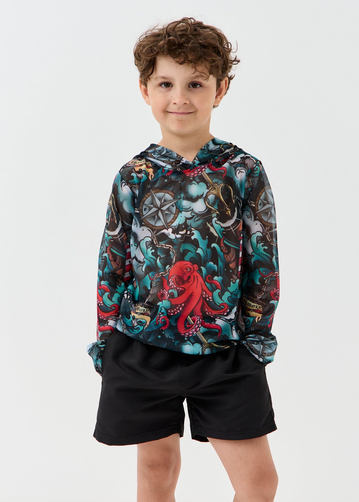 Octopus-2 Kids’ Smart Mesh Tunic - Sun-Safe "Full Family Look" (на проверку) - BRIKOLY
