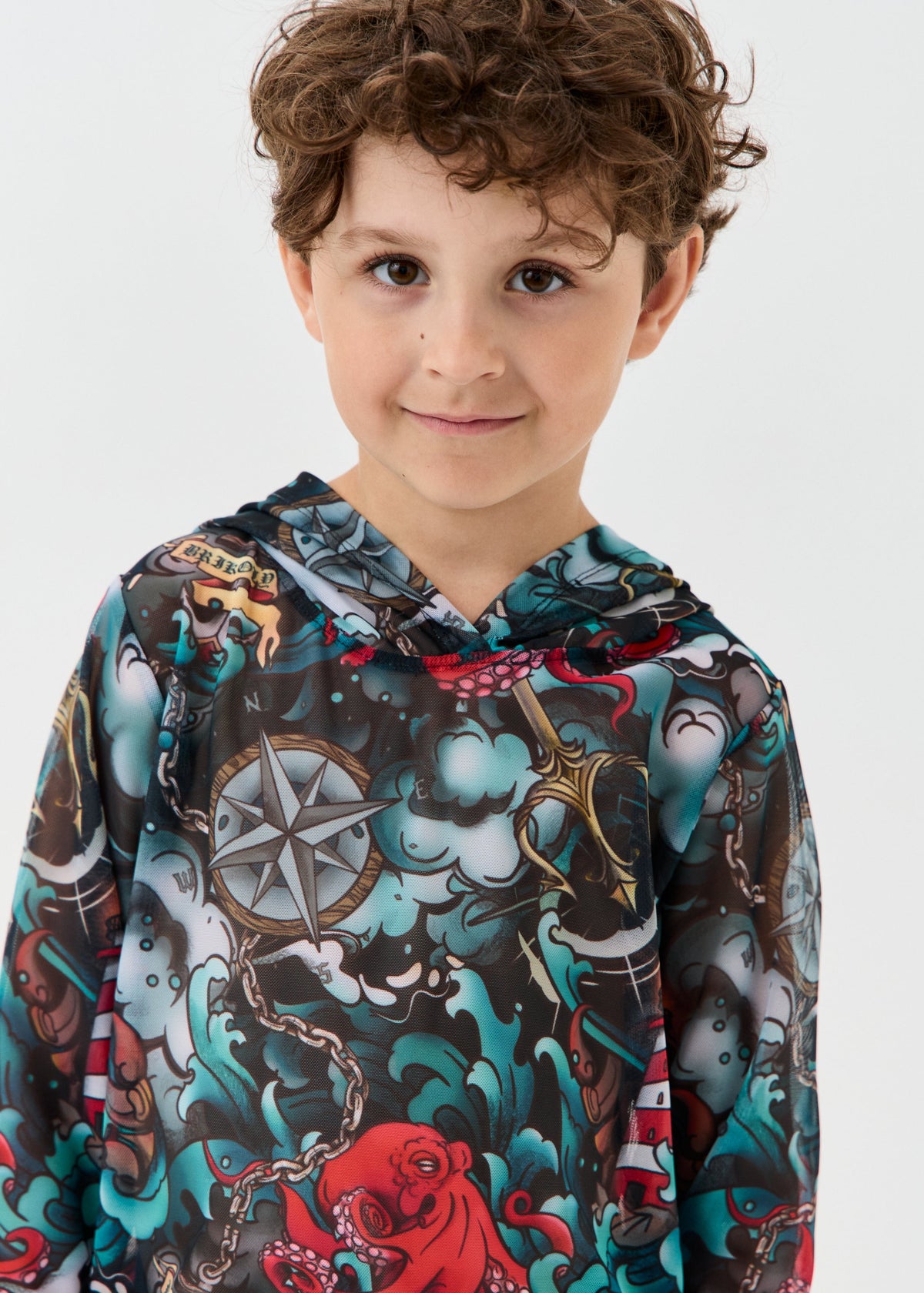 Octopus-2 Kids’ Smart Mesh Tunic - Sun-Safe "Full Family Look" (на проверку) - BRIKOLY