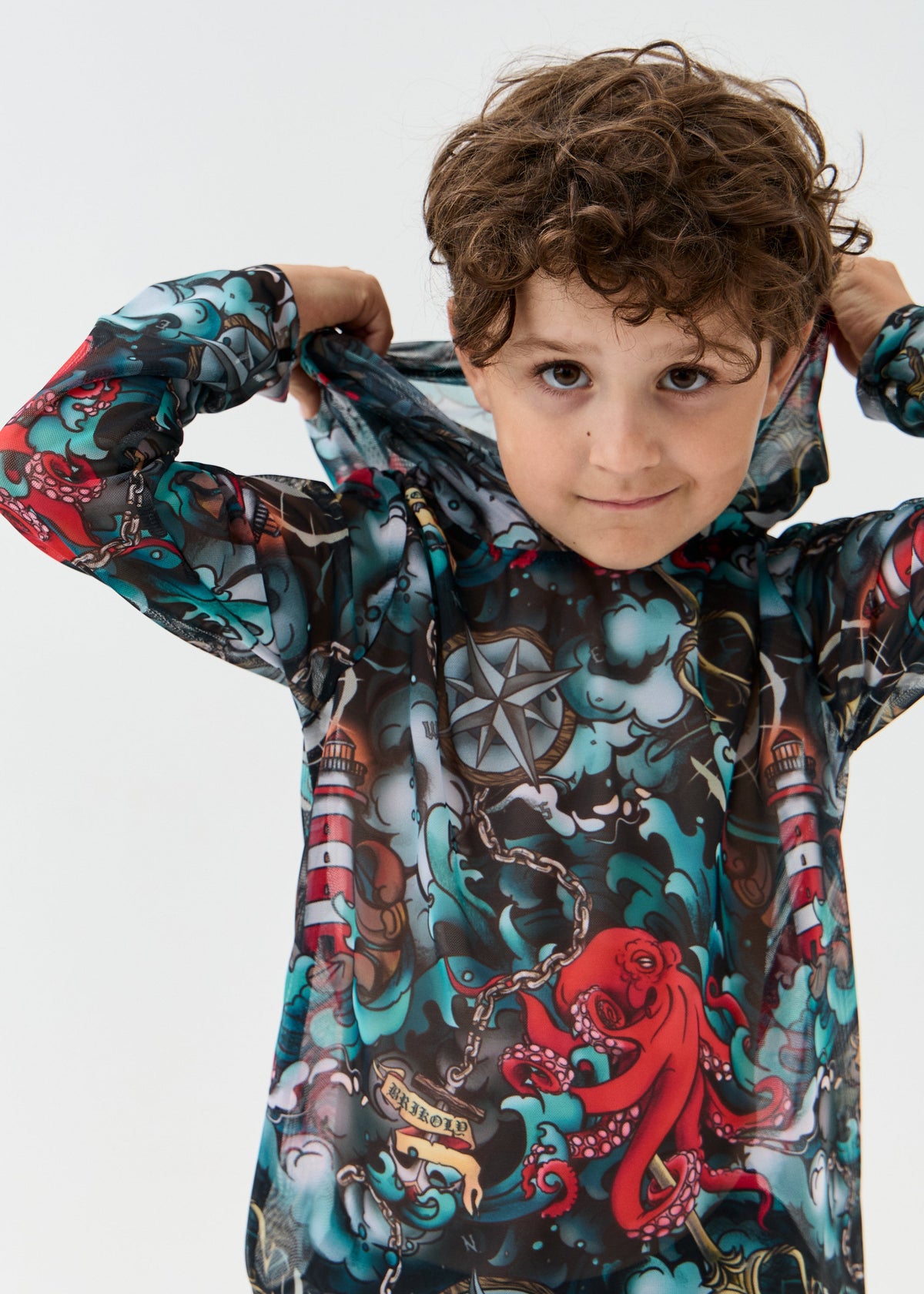 Octopus-2 Kids’ Smart Mesh Tunic - Sun-Safe "Full Family Look" (на проверку) - BRIKOLY
