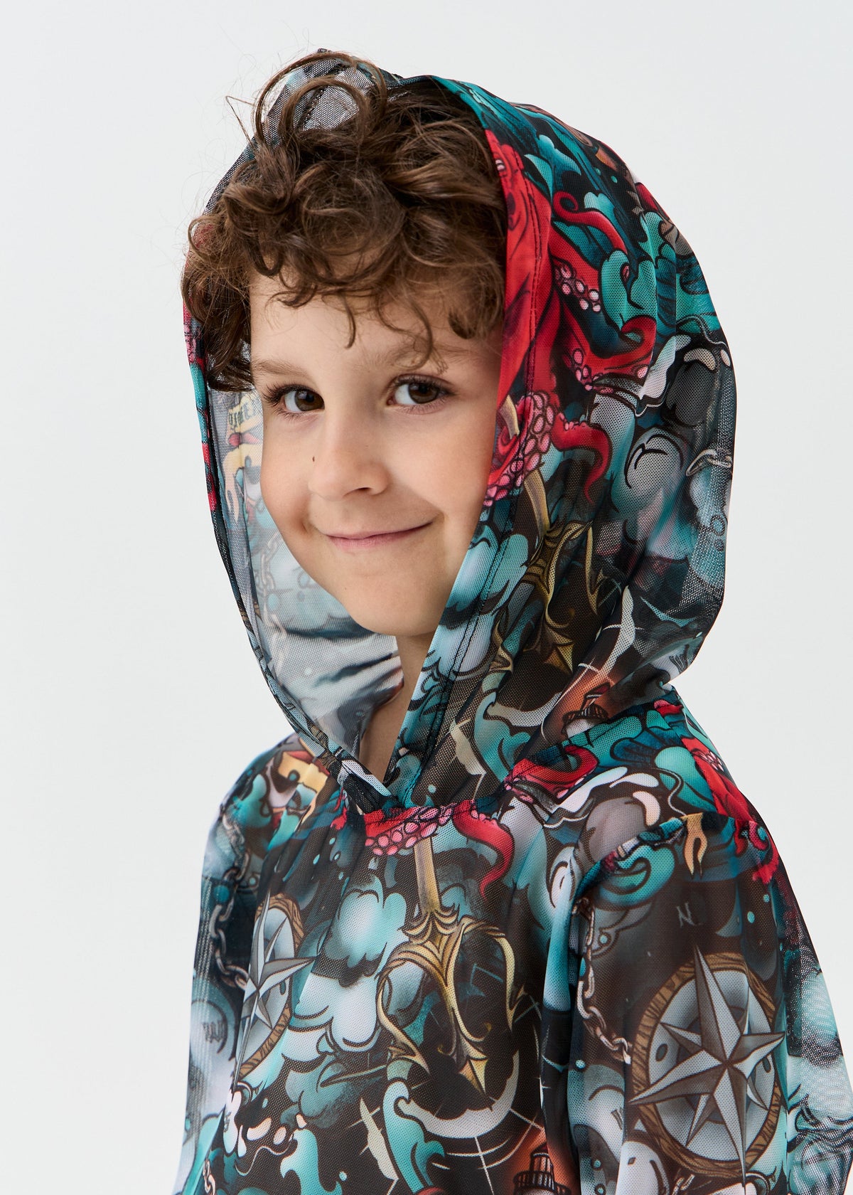 Octopus-2 Kids’ Smart Mesh Tunic - Sun-Safe "Full Family Look" (на проверку) - BRIKOLY