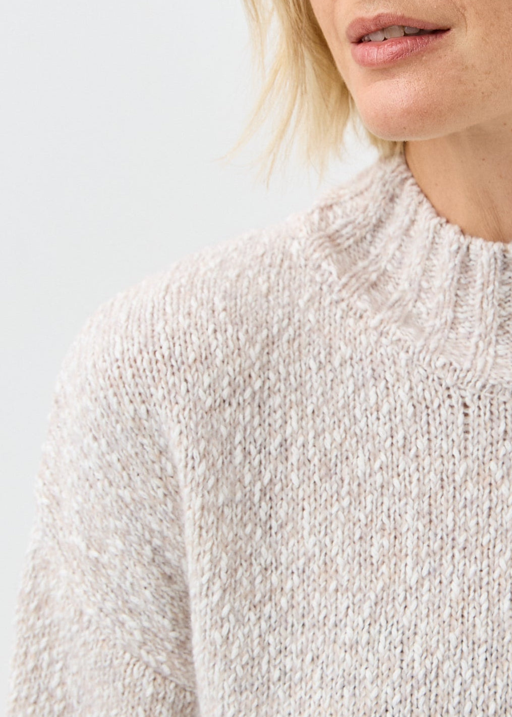 Women's ICE knit sweater, alternate view