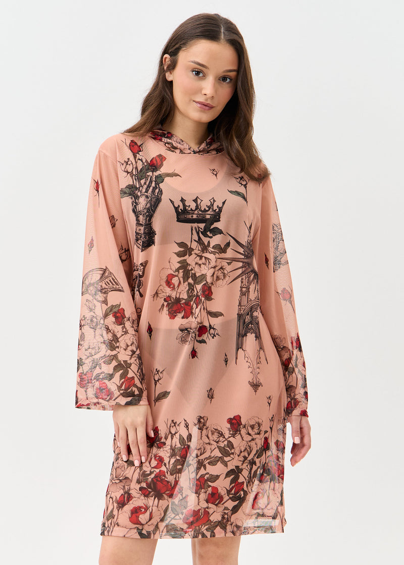 Medieval Mesh Beach Tunic for Women – Lightweight UV Cover-Up with Exclusive Design 