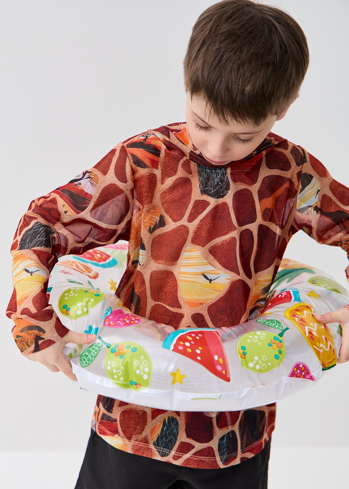 Giraffe Kids’ Smart Mesh Tunic - Sun-Safe "Full Family Look" - BRIKOLY