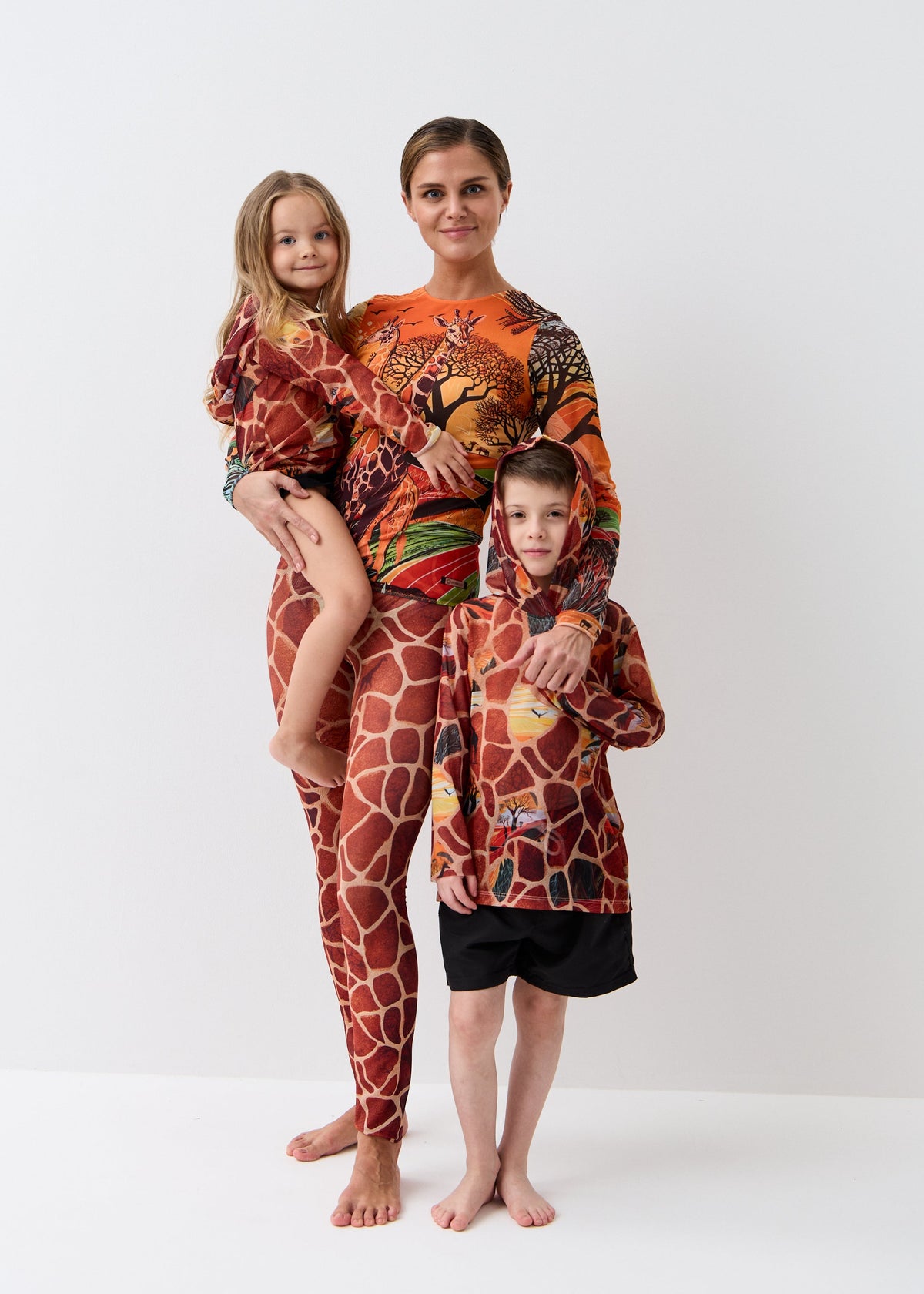Giraffe Kids’ Smart Mesh Tunic - Sun-Safe "Full Family Look" - BRIKOLY