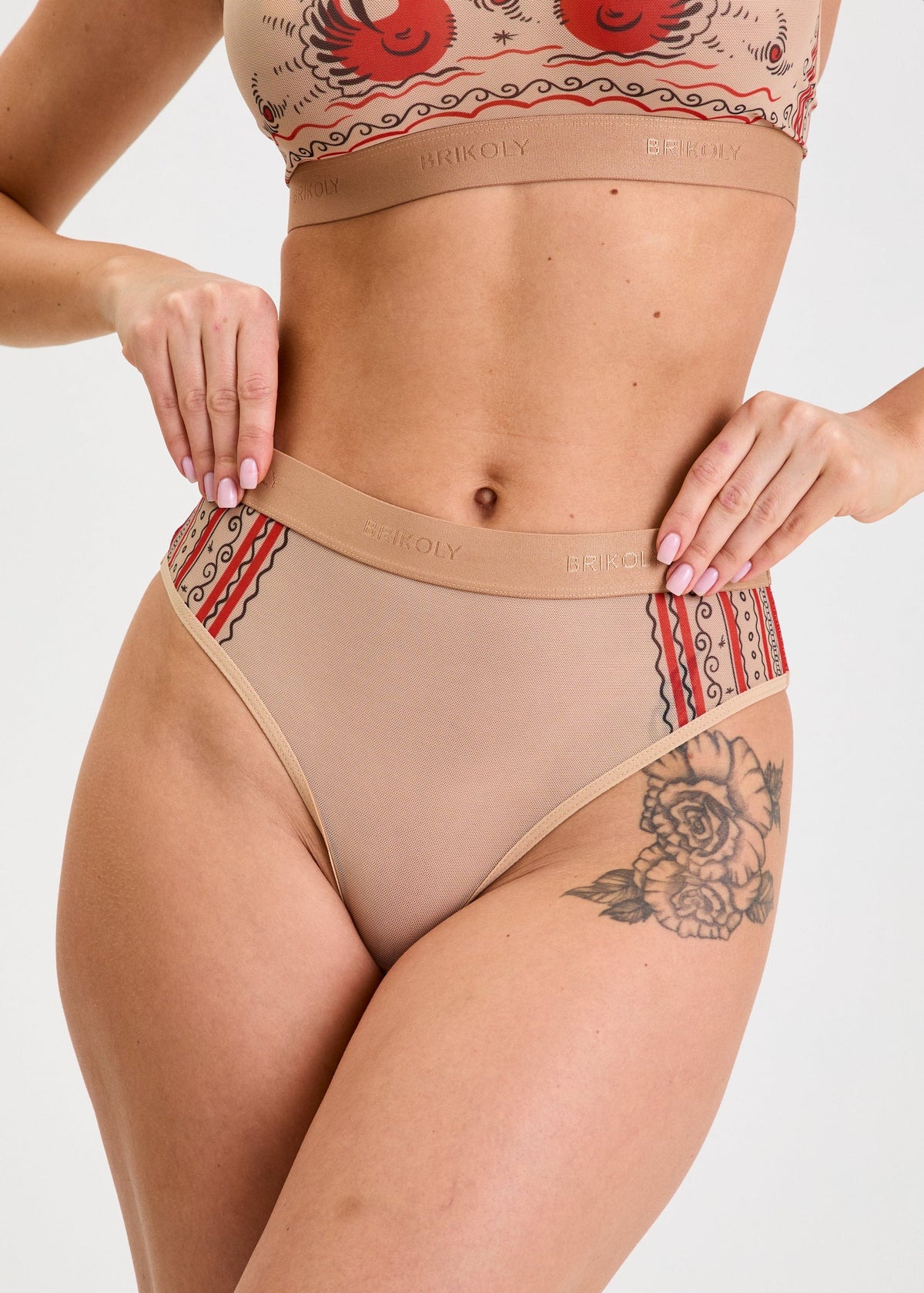 Mez Print Briefs for Women with Striking Artwork 