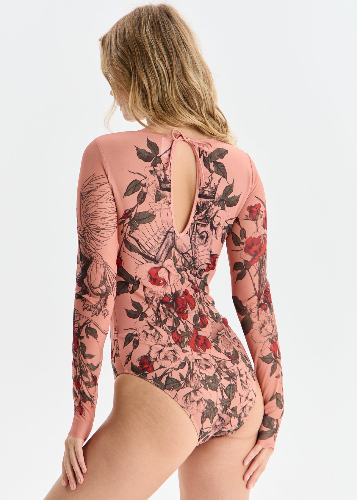 Madieval Tattoo Swimsuit with SPF 50 – Stylish Swimwear for Women