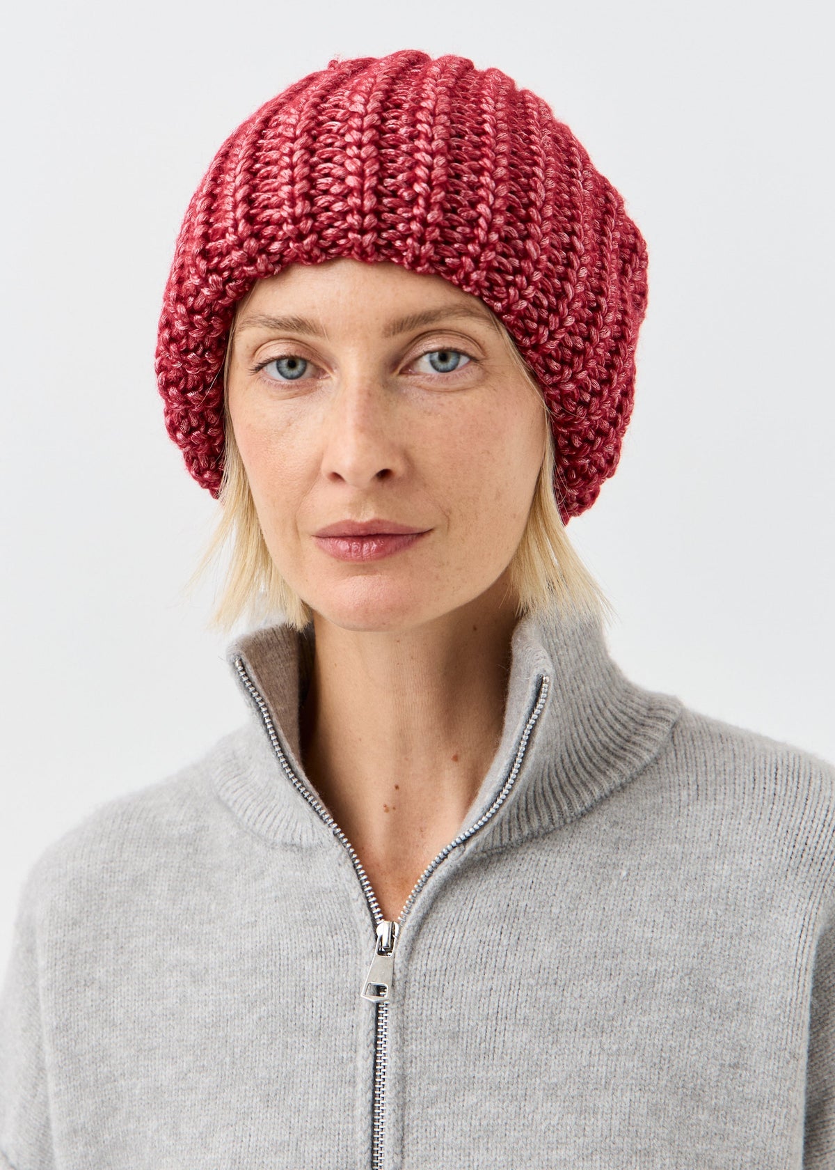 Oversized Double-Layer Wool Hat in Lusred (на проверку + заполнить) - BRIKOLY