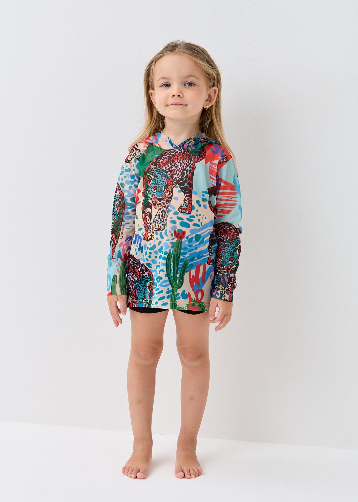 Jaguar Kids’ Smart Mesh Tunic - Sun-Safe "Full Family Look" - BRIKOLY