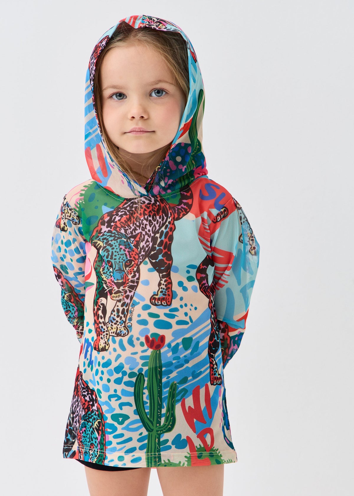 Jaguar Kids’ Smart Mesh Tunic - Sun-Safe "Full Family Look" - BRIKOLY