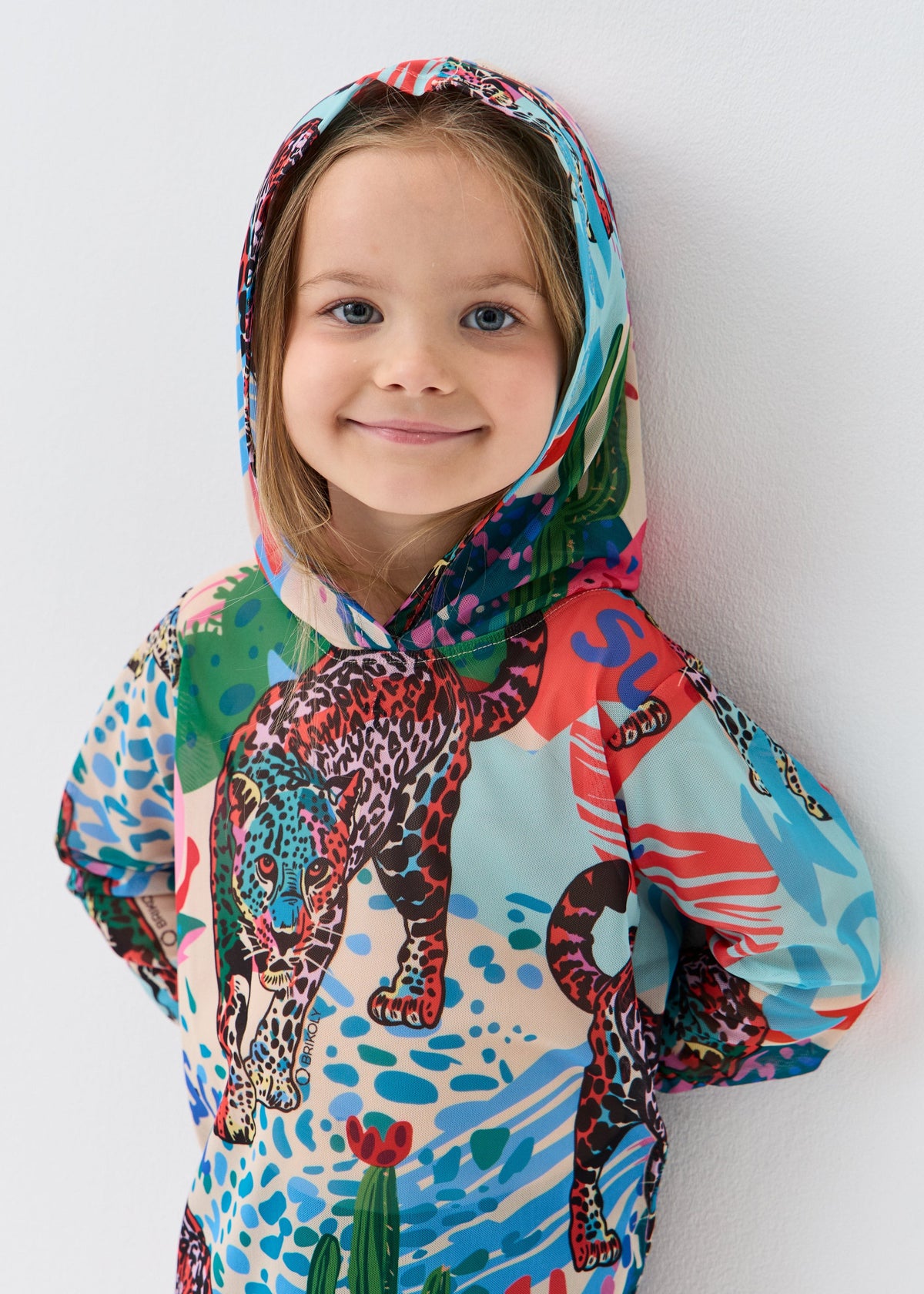 Jaguar Kids’ Smart Mesh Tunic - Sun-Safe "Full Family Look" - BRIKOLY