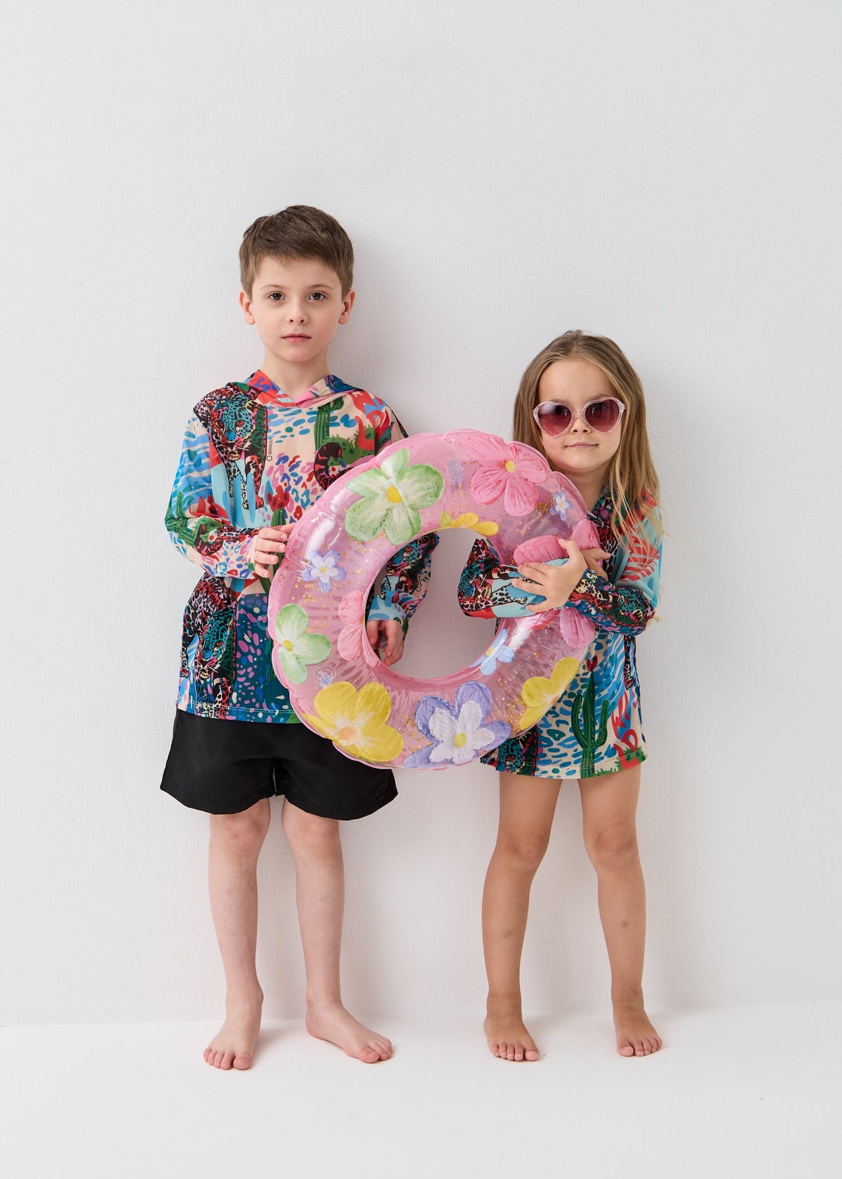 Jaguar Kids’ Smart Mesh Tunic - Sun-Safe "Full Family Look" - BRIKOLY