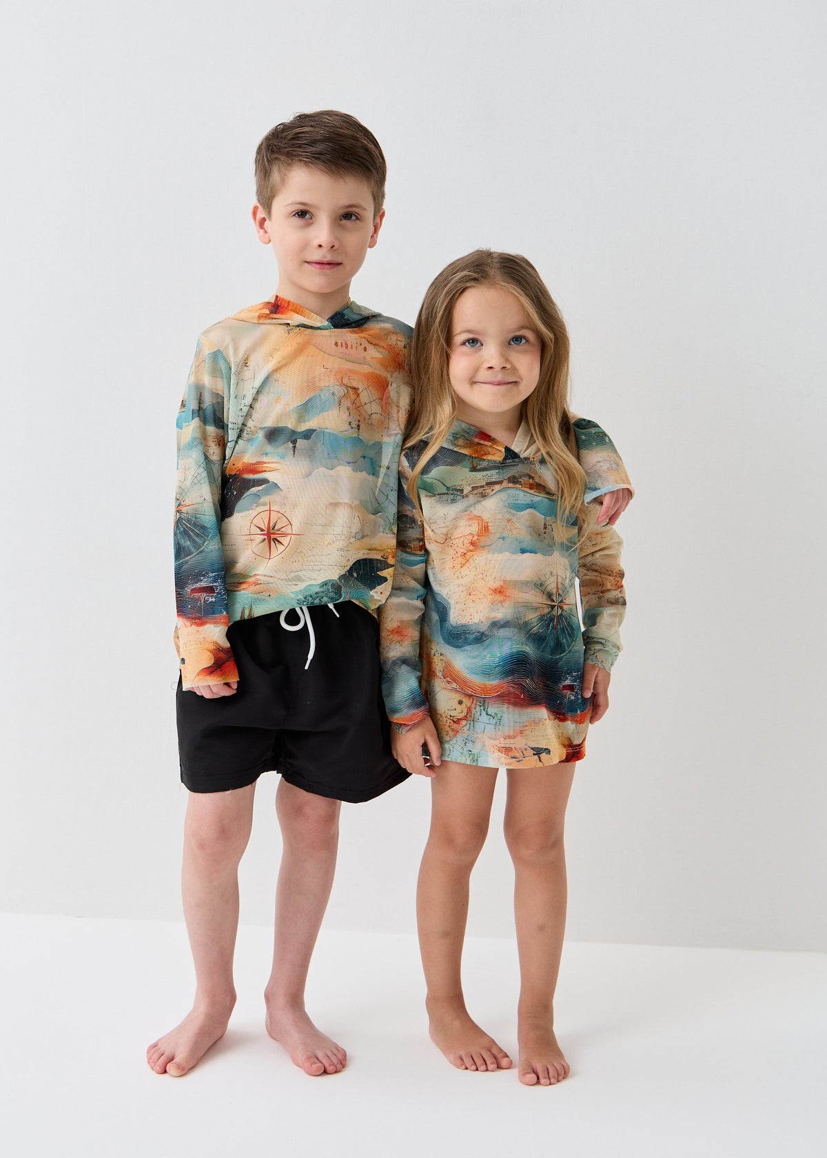 El Mar Kids’ Smart Mesh Tunic - Sun-Safe "Full Family Look" - BRIKOLY