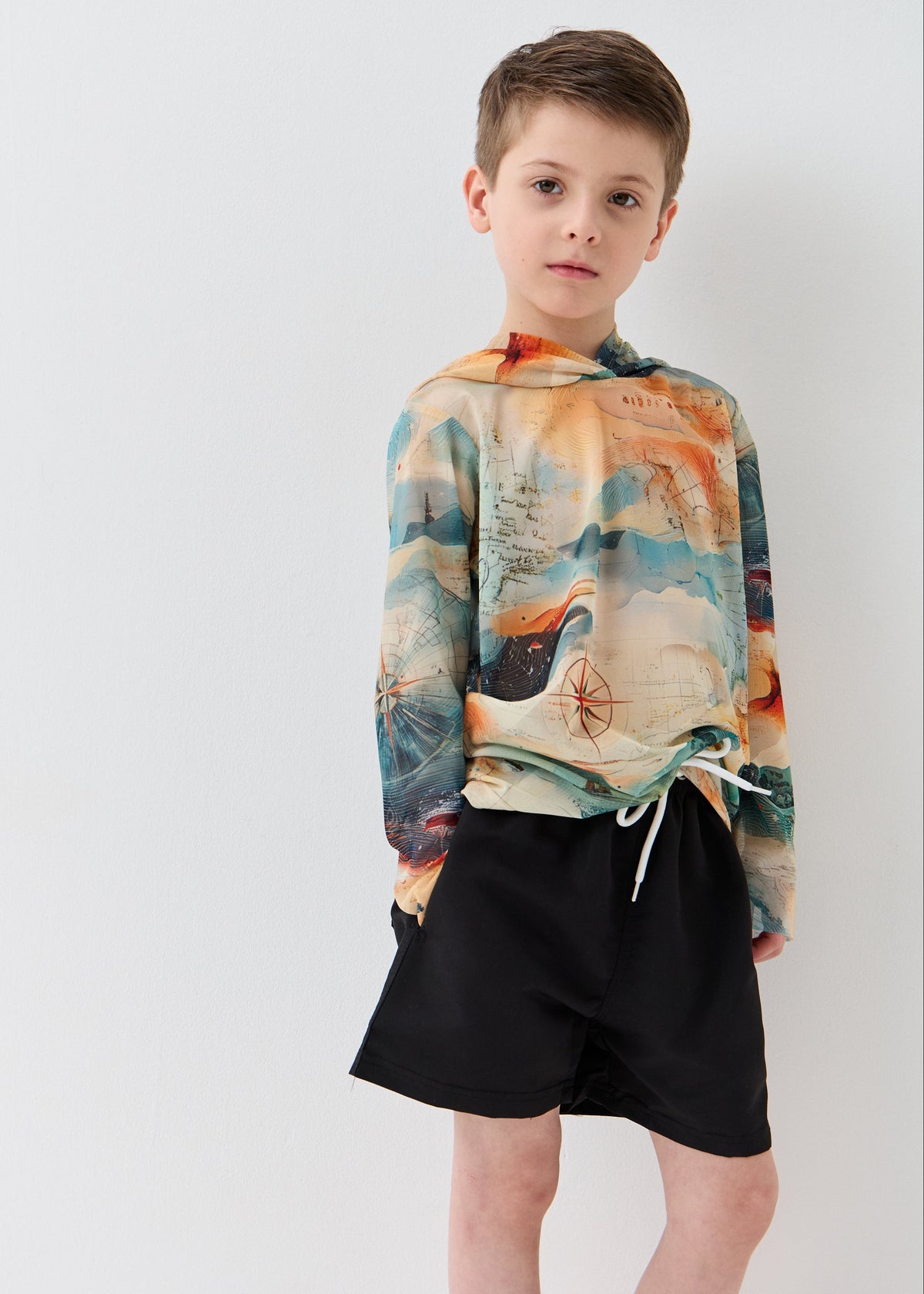 El Mar Kids’ Smart Mesh Tunic - Sun-Safe "Full Family Look" - BRIKOLY