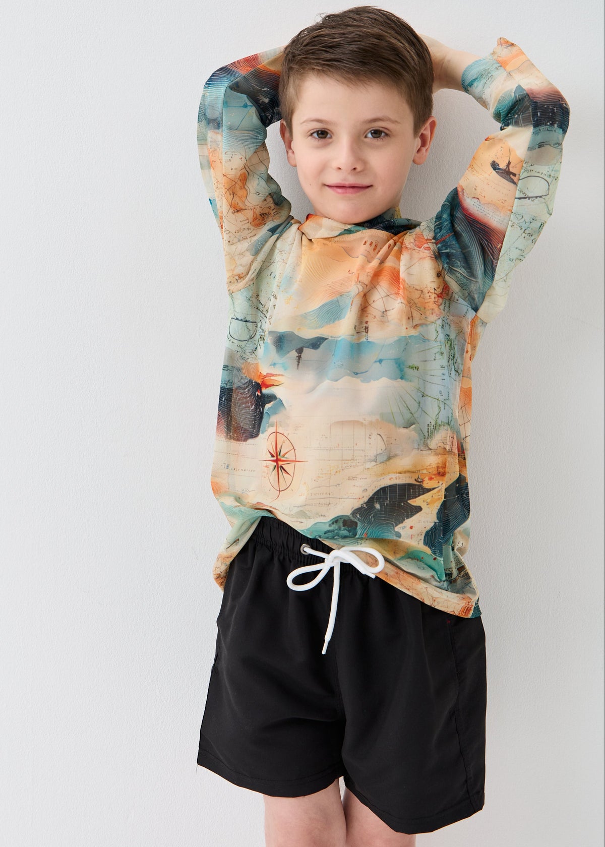 El Mar Kids’ Smart Mesh Tunic - Sun-Safe "Full Family Look" - BRIKOLY