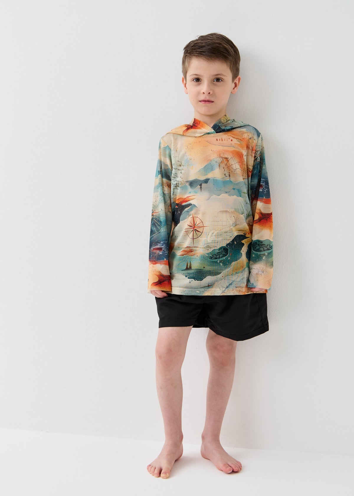 El Mar Kids’ Smart Mesh Tunic - Sun-Safe "Full Family Look" - BRIKOLY