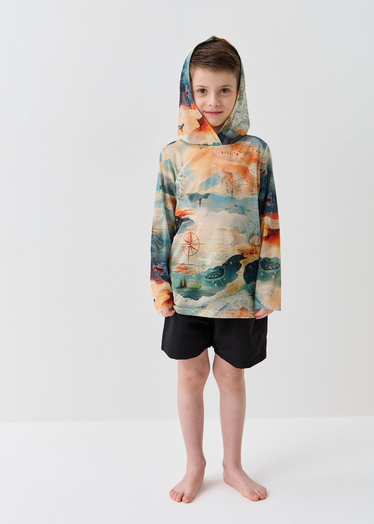 El Mar Kids’ Smart Mesh Tunic - Sun-Safe "Full Family Look" - BRIKOLY