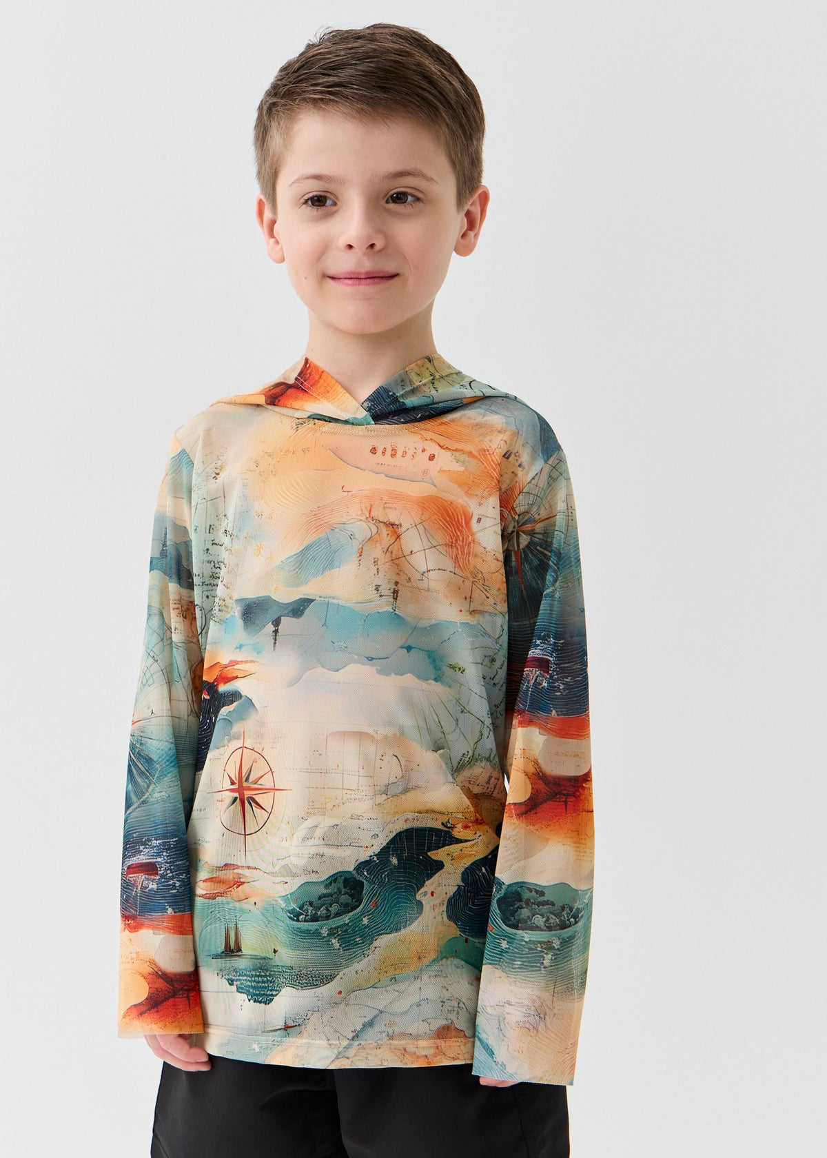 El Mar Kids’ Smart Mesh Tunic - Sun-Safe "Full Family Look" - BRIKOLY