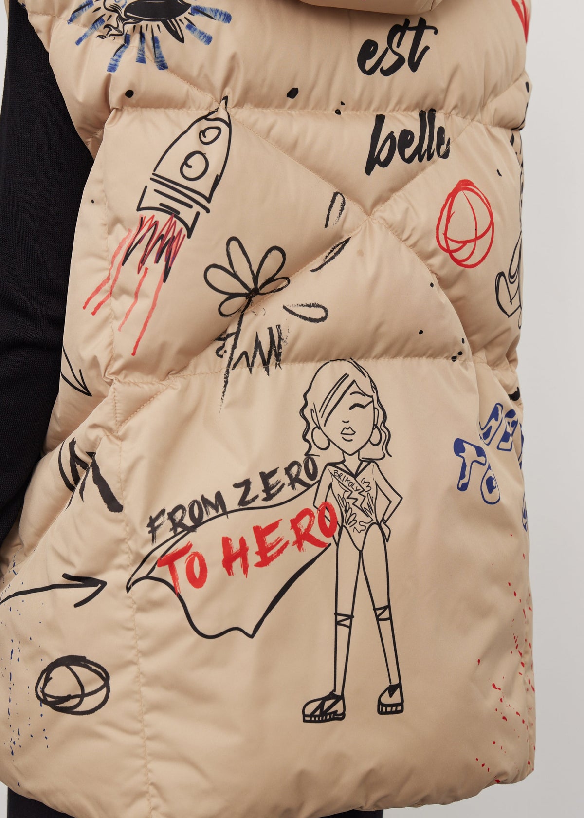 Girl Design Women’s Hooded Vest - BRIKOLY