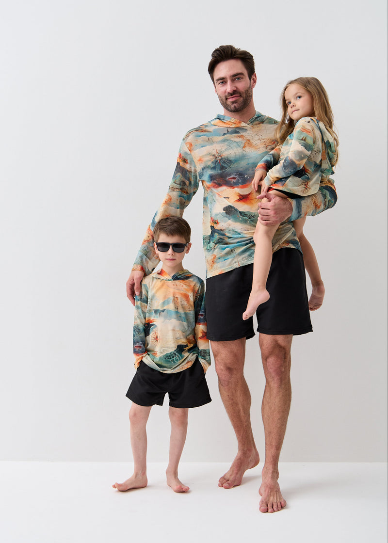 El Mar Kids’ Smart Mesh Tunic - Sun-Safe "Full Family Look" - BRIKOLY