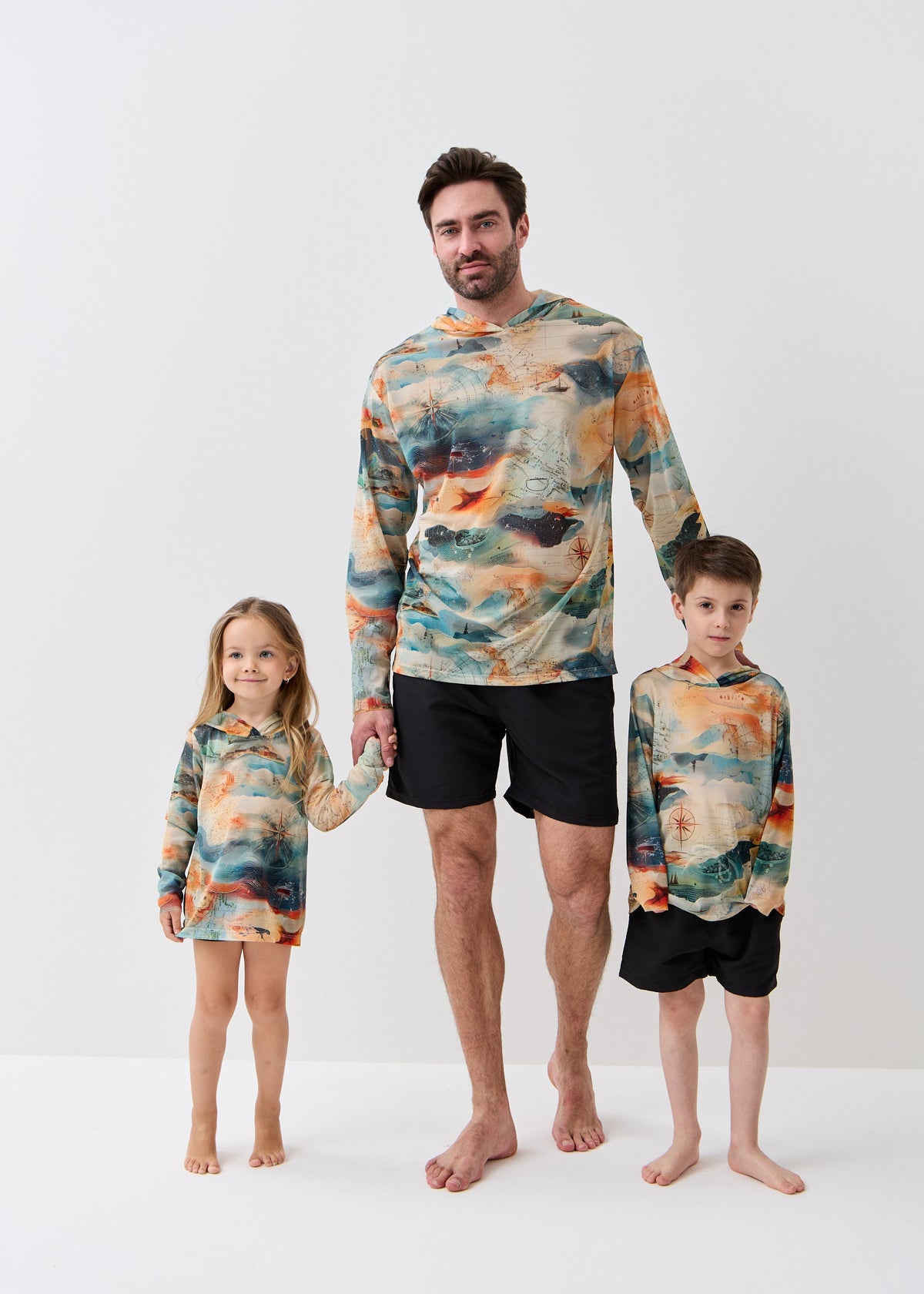 El Mar Kids’ Smart Mesh Tunic - Sun-Safe "Full Family Look" - BRIKOLY
