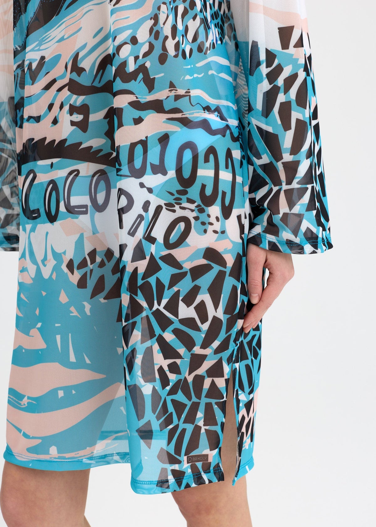 Coco Mesh Beach Tunic for Women – Lightweight UV Cover-Up with Exclusive Design - BRIKOLY