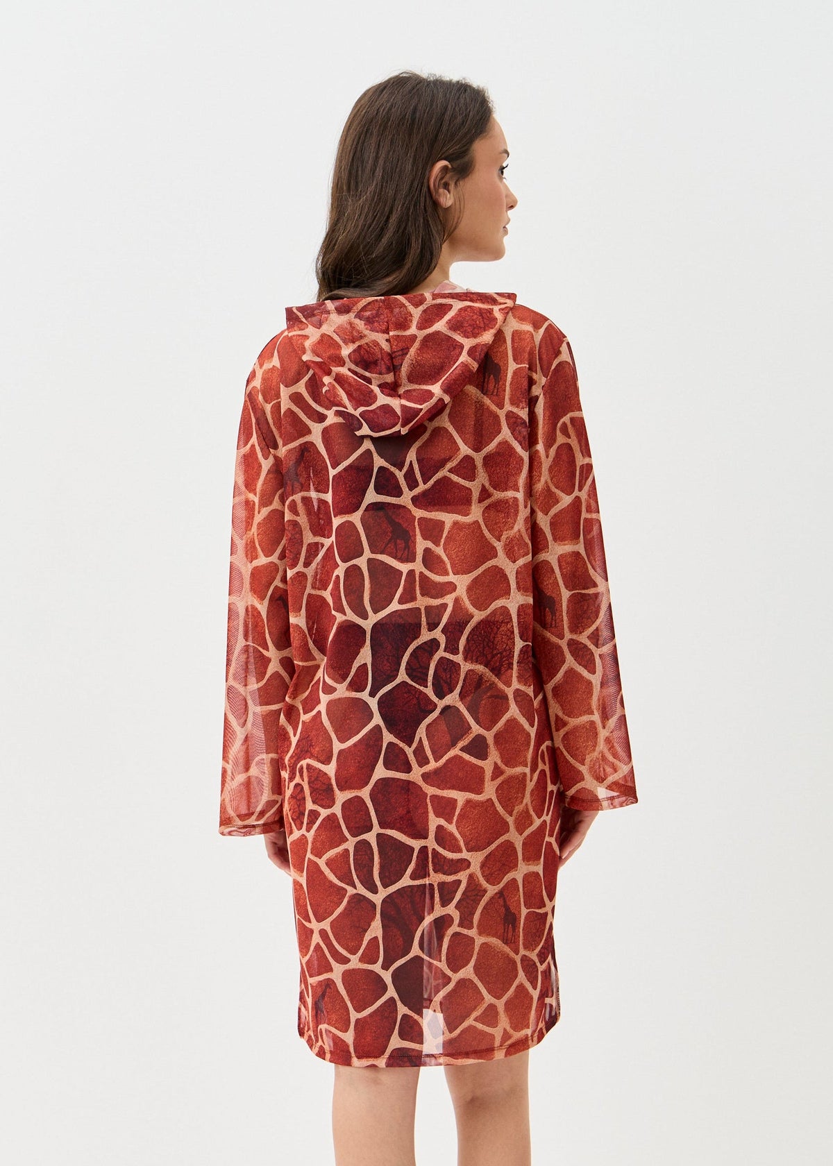 Girafee Mesh Beach Tunic for Women – Lightweight UV Cover-Up with Exclusive Design - BRIKOLY