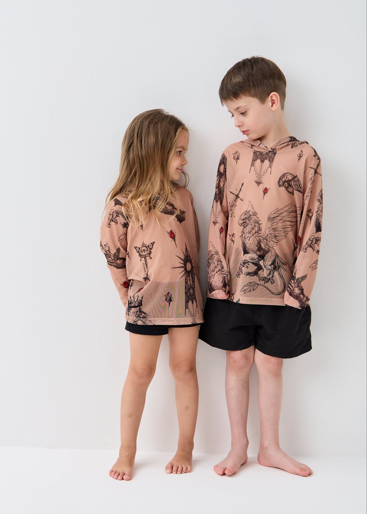 Medieval Kids’ Smart Mesh Tunic - Sun-Safe "Full Family Look" - BRIKOLY