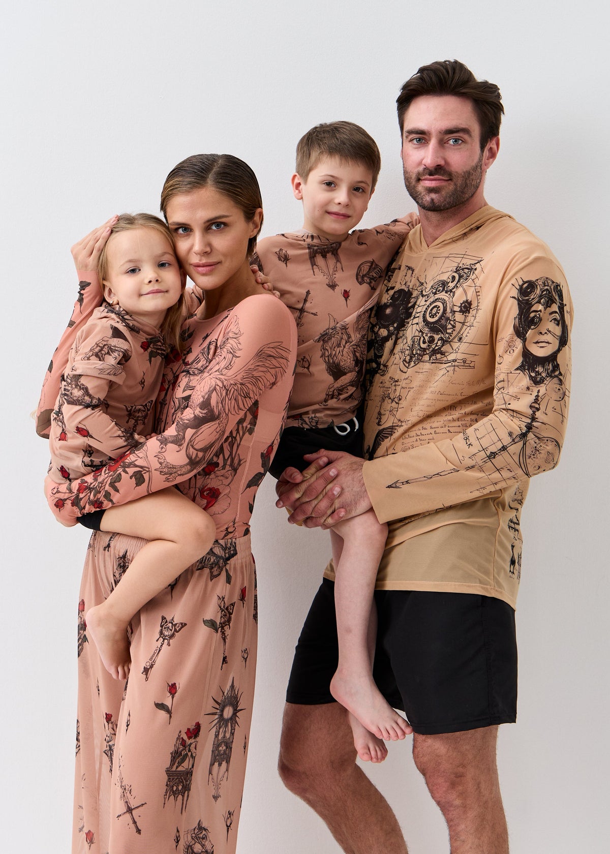 Medieval Kids’ Smart Mesh Tunic - Sun-Safe "Full Family Look" - BRIKOLY