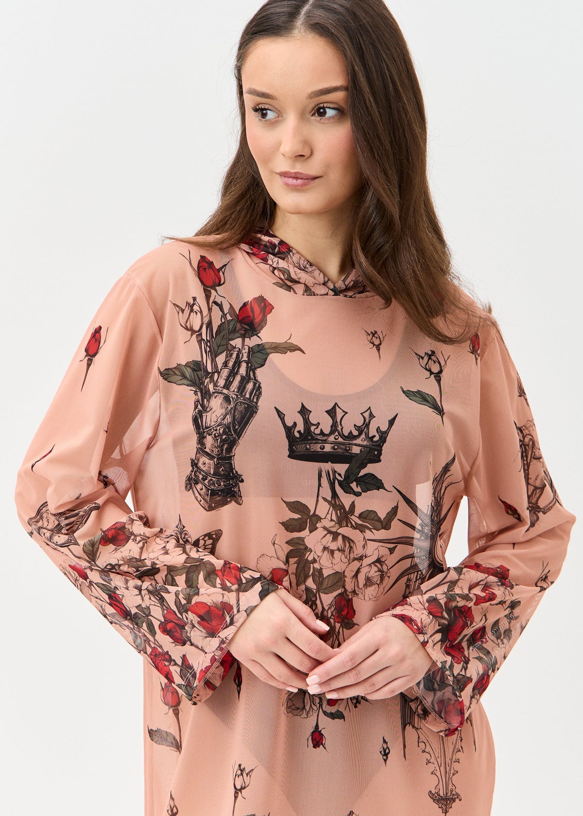 Medieval Mesh Beach Tunic for Women – Lightweight UV Cover-Up with Exclusive Design (на проверку) - BRIKOLY