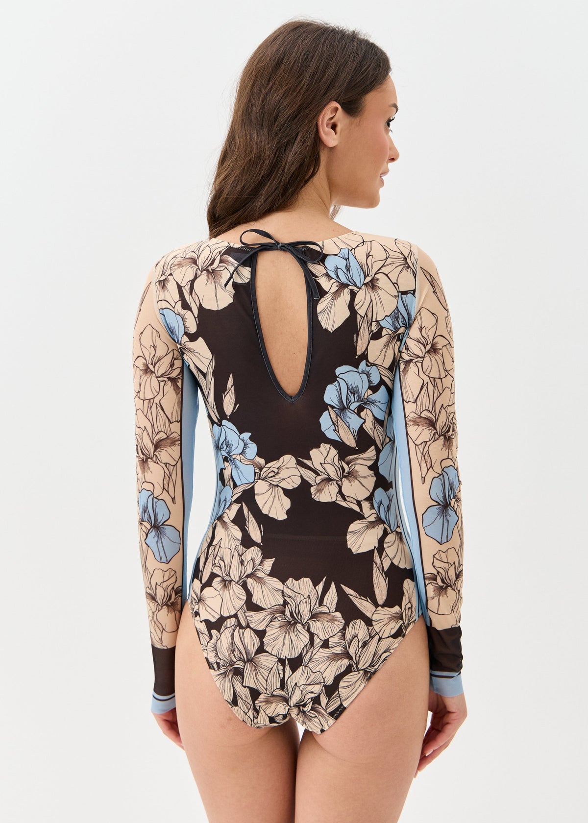 Iris Tattoo Swimsuit with SPF 50 Protection – Stylish Swimwear for Women