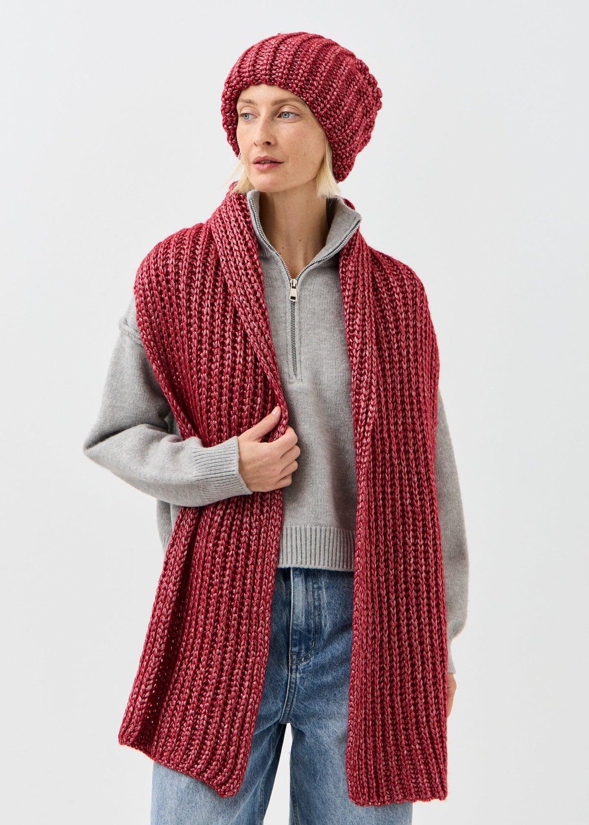 Oversized Alpaca Wool Scarf - Lusred (на проверку+заполнить) - BRIKOLY