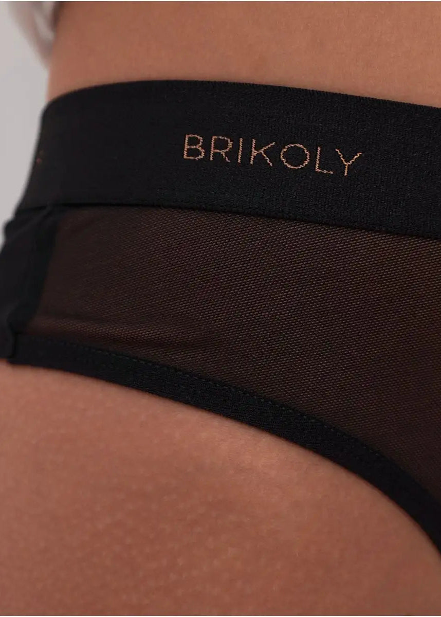 Black Sheer Brazilian Briefs – Elegant and Effortless (на проверку) - BRIKOLY
