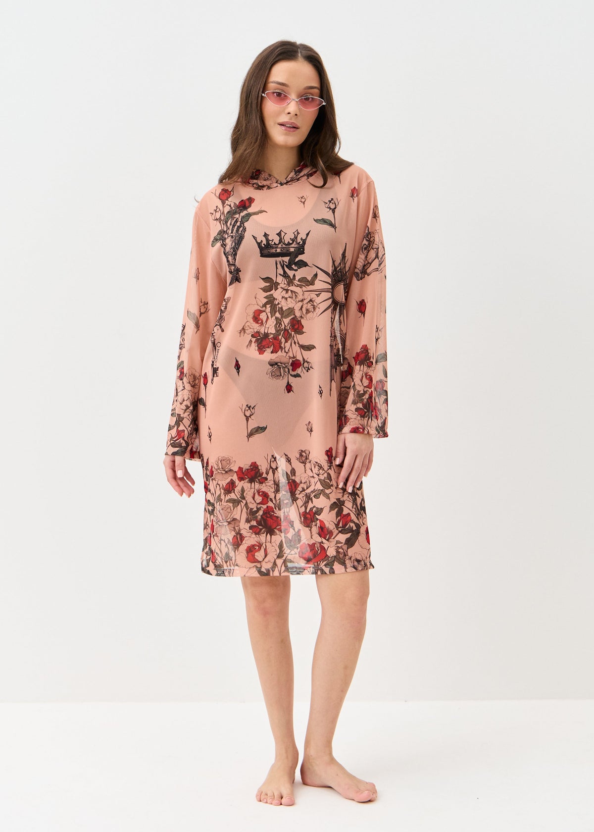 Medieval Mesh Beach Tunic for Women – Lightweight UV Cover-Up with Exclusive Design (на проверку) - BRIKOLY