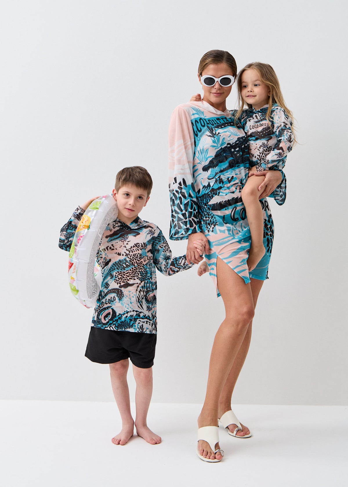 Coco Kids’ Smart Mesh Tunic - Sun-Safe "Full Family Look" - BRIKOLY