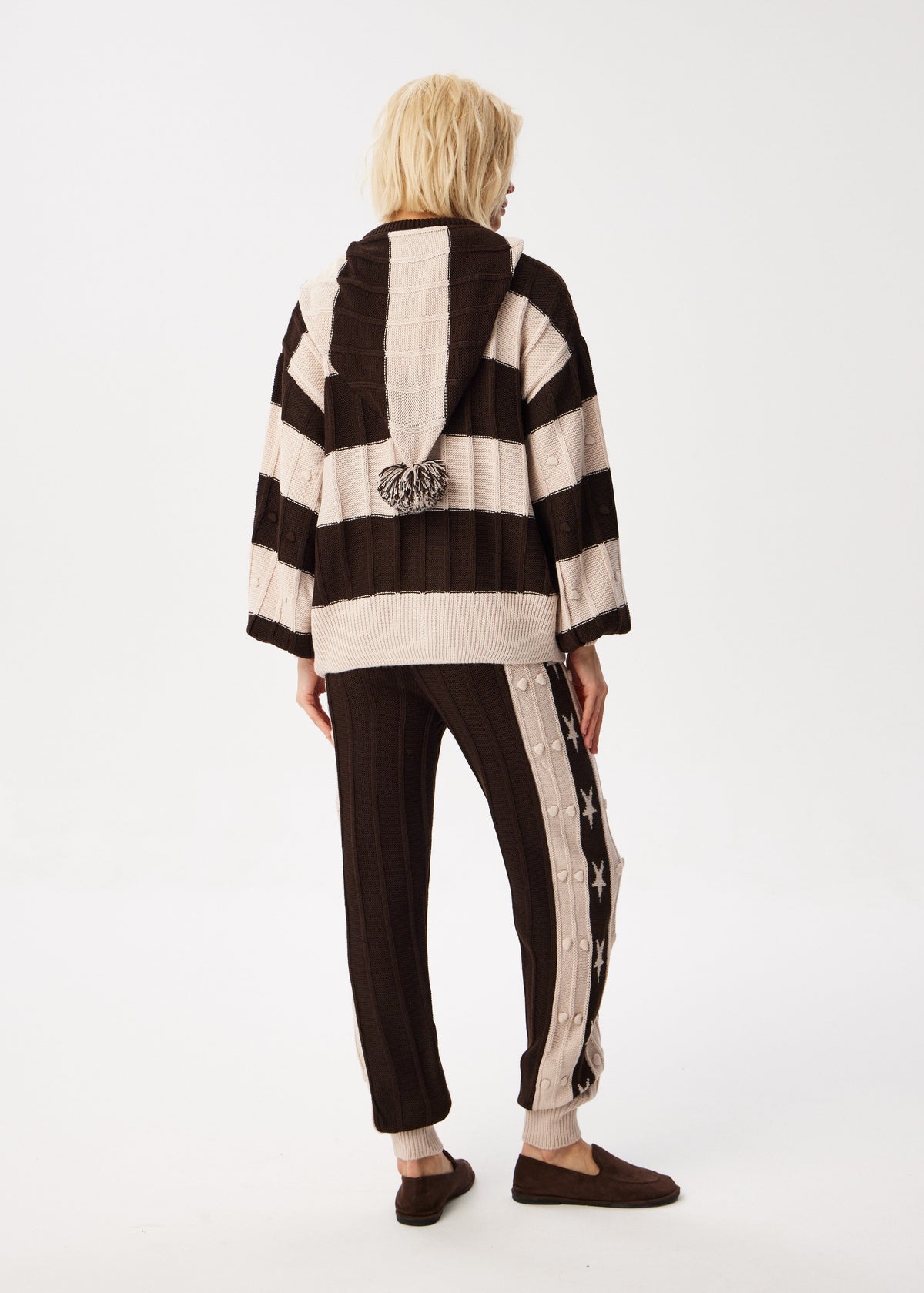 Brown Boho Knitwear Set - Cozy, Stylish & Versatile - BRIKOLY